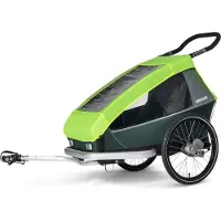 Croozer Regenschutz für Kinderfahrradanhänger Einsitzer