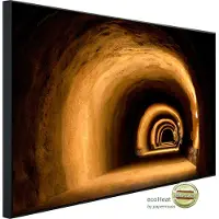 Papermoon Infrarotheizung "Visuell dynamischer Tunnel" sehr angenehme Strahlungswärme