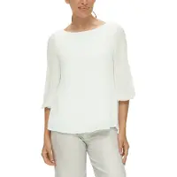 s.Oliver Black Label Klassische Bluse mit Plisseefalten