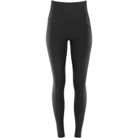 Winshape Leggings "Functional Comfort HWL117C", Damen, Gr. L, Normalgrößen, schwarz, 85% Polyester, 15% Elasthan, Hosen Leggings, mit V-Shape Applikation und Core-Bund