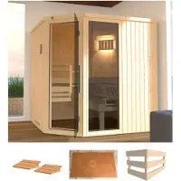 Weka Sauna "Varberg 3" ohne Ofen