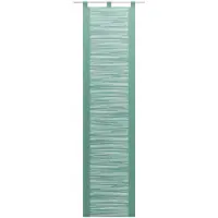 Neutex For You! Schiebegardine NEUTEX FOR YOU "Padova" Gr. 1, blau (petrol), B:57cm H:145cm, Scherli, Polyester, Gardinen, Schiebegardine, inkl. Beschwerungsstange, Halbtransparent, Fransen-Effekt, modern