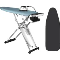 LauraStar S PURE + X-TREMECOVER, 2200 W, Aluminium-Sockelplatte, 3,5 bar, 1,2 l, Blau, Silber, Weiß, 2,3 m