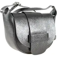 Collezione alessandro Abendtasche "Blink" aus Leder in Metalic-Finish