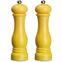Echtwerk Salz ‐/Pfeffermühlen Set 2tlg , Farbe:Gelb