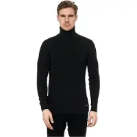 Rusty neal Slim Fit Feinstrick Business Rollkragen-Pullover