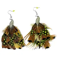 Collezione alessandro Paar Creolen "Pfau"