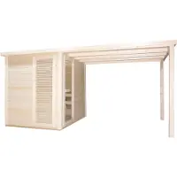 Sanotechnik Handelsgesellschaft m.b.H. Outdoorsauna RAUMA für 4 - 5 Personen