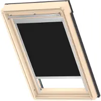 Velux Original Verdunkelungsrollo Classic für Dachfenster P06, PK36, Schwarz