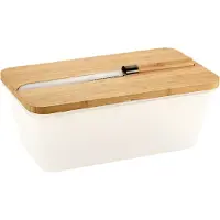 Kesper Brotkasten "Brotbox mit Messer", (Set, 3 tlg.), inkl. integriertem Brotmesser