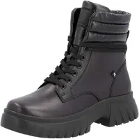 Rieker Schnürboots Damen 31383738343133 Schwarz 41 EU