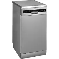 Amica GSP 531 100 E, Arbeitsplatte, Single (45 cm breit), Silber, Tasten, 1,5 m, 1,5 m