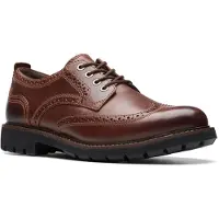 Clarks BATCOMBE FAR Herrenschuhe - elegante Halbschuhe - Schnürschuhe braun