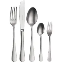Pintinox Besteck-Set "Stresa Mystique", (Set, 30 tlg.), Optik sandgestrahlt
