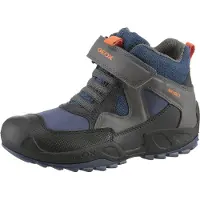 Geox Jungen J New Savage Boy B A Schuhe Blue Dk Grey 24 EU