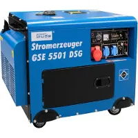 Güde Dieselový Generátor Proudu Gse 5501 Dsg