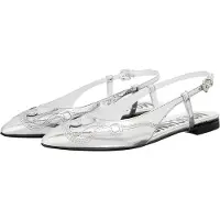 Moschino Espadrilles - Ballerina - Gr. 38 (EU) - in Silber - für Damen