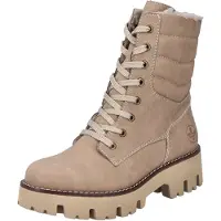 Rieker Schnürstiefel Beige