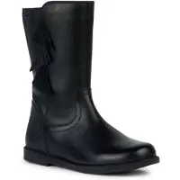Geox Winterstiefel "J SHAWNTEL GIRL", Festtagsschuh, Mädchen Stiefel mit modischen Fransen