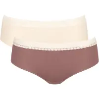 Sloggi Hipster GO Ribbed | Grösse: L | Farbe: Braun