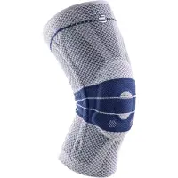 Bauerfeind Genutrain Aktivbandage mit Silikonrand Gr2 titan 1 St Bandage(s)