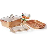 MediaShop Copperline WonderCooker – Topf - Bräter - Dampfgarer - Braten