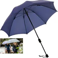 Euroschirm - Regenschirm für Wanderungen - Swing Handsfree Navy - Navy blau