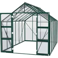 Pergart Vitavia, Aktionsangebot (inkl. 100 Euro Zubehör): Gewächshaus "Domus 9900", smaragd, 9,9 m², 3 mm ESG