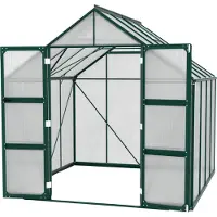 Pergart Vitavia Gewächshaus "Domus 6700" smaragd 6,7 m² 6 mm HKP