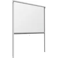 Windhager Insektenschutz-Fensterrahmen "Rollo Basic", BxH: 100x160 cm, kürzbar, inkl. Befestigungsmaterial