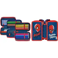 Undercover GmbH Spider-Man - Tripledecker, gefülltes Schüleretui
