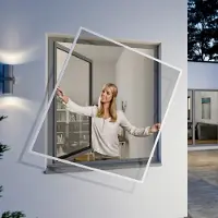 Windhager Insektenschutz-Fensterrahmen "FlexiFit", BxH: 130x150 cm