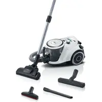 Bosch Serie 6 BGC41XALL, 700 W, Trocken, Beutellos, 2,4 l, 68 dB, Weiß