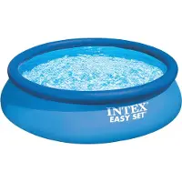 Intex , Swimming Pool Set "Easy III", blau, Ø 396 x 84 cm, Ohne Kartuschenfilteranlage