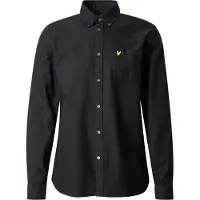 Lyle & Scott -Shirt Plain Oxford Schwarz