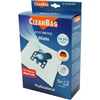Cleanbag M157MIEPRO, Staubbeutel, Weiß, Miele, S241-256i, S290-S299, S300i-S399, S500-S578, S700-S799, S4000-S4999, S6000-S6999, Compact C1,..., Box, 7 Stück(e)