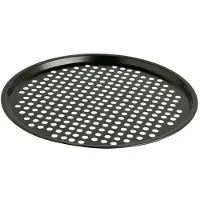 Quid Sweet Grey Pizzablech aus lackiertem Stahl 30x0,9cm Schwarz