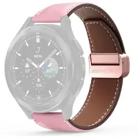 DUX YA Leder Armband 22 mm rosa