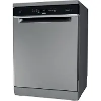 Whirlpool WFO 3T233 P 6.5 X, Unterbau, Standardgröße (60 cm), Edelstahl, Schwarz, Edelstahl, Berührung, 1,3 m