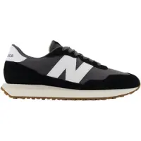 New Balance für Herren. MS237V1 Leder Turnschuhe MS237GA schwarz (42.5), Wohnung, Schnürsenkel, Lässig, Sportlich, Laufen, Multisport