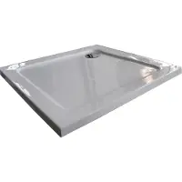 Badstuber Eckduschwanne "Venus" LxBxH: 90x90x5,5cm