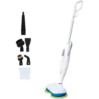 Livington Steam Twister Dampfreiniger – Rotierender Reinigungskopf – 3-stufige Dampfregulierung – inklusive Zubehör