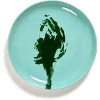 Serax Essteller Feast Tableware by Ottolenghi Azure Artichoke Green M 22,5 cm