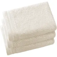 De Witte Lietaer Gästehandtuch Contessa Vanilla (40 x 60 cm) (3er Set)