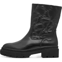 Marco Tozzi Damen Stiefelette Winterboot wasserabweisend Tex Membran 2-26427-43, Größe:36 EU, Farbe:Schwarz