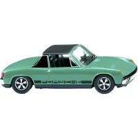 Wiking 079208 H0 PKW Modell Porsche 914 - grün