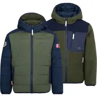 TROLLKIDS Sandvika Turnover Jacke Grün 128 cm Jungen,Mädchen Grün 128 cm