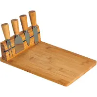 Kesper Käsebrett, (Set, 4 St.), mit Besteck