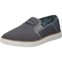 Rieker Slipper Espadrilles, Sommerschuh mit kontrastfarbenen Ziernähten