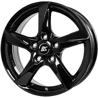 RC Design 14 Zoll Alufelge RC30 14"x5" 5x100 PCD ET35 57,1mm Felge Schwarz